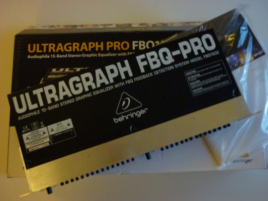Ecualizador gráfico Behringer FBQ1502 Ultragraph Pro (VENDIDO)