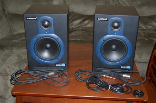 samson 65A monitores estudio mas subwofer 120a resolv