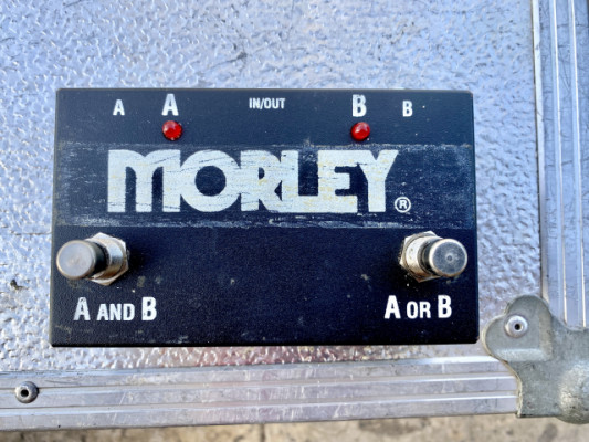Morley ABY footswitch pedal conmutador