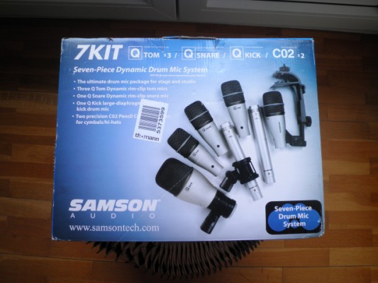 Vendo Set de micros para bateria Samson