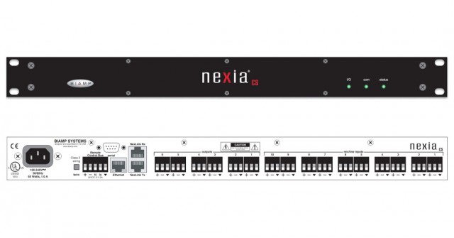 Biamp Nexia CS Conference Sistema con NexLink, controlado por software