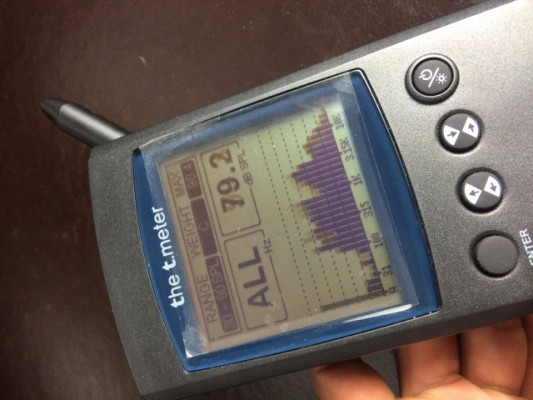 T.Meter MPAA1 - Analizador de espectro acústico Medidor SPL