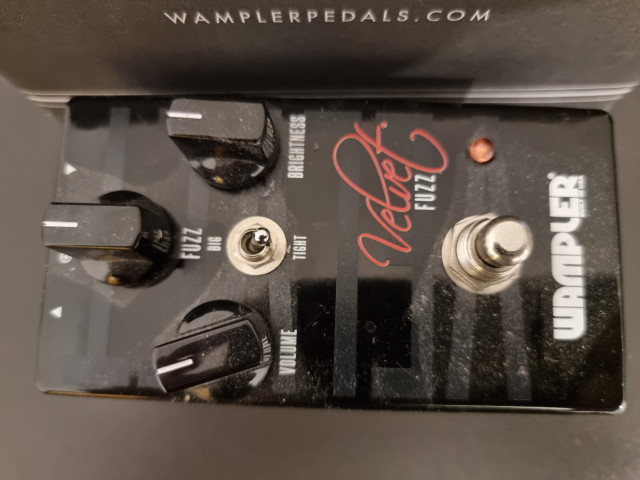 Wampler Velvet Fuzz pedal