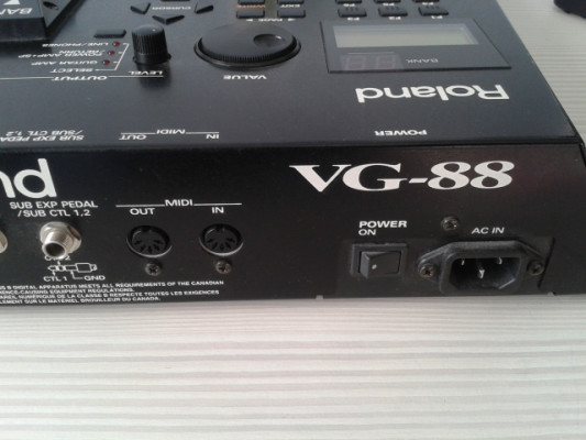 Pedalera ROLAND VG-88 V.2 Sistema V-Guitar