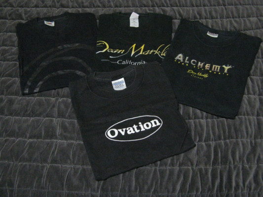 camisetas de las marcas de instrumentos musicales