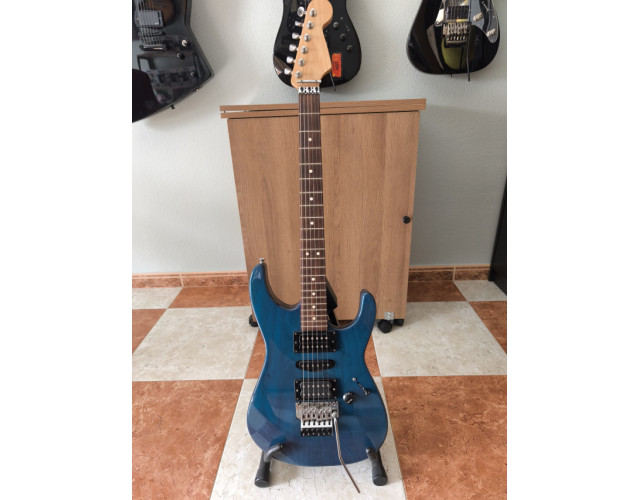 Superstrato warmoth USA. Seymour duncan, dimarzio, Floyd rose original.