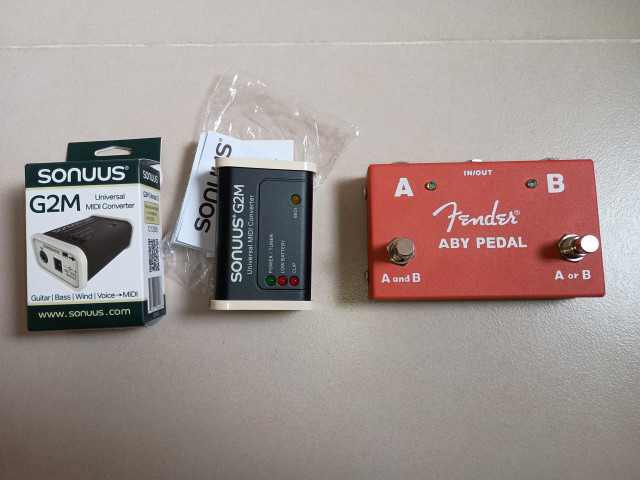 Sonnus g2m v3 + Fender ABY