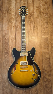 IBANEZ AS200 VINTAGE YELLOW - Made in Japan