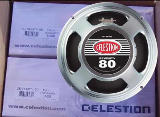 2x Altavoces Celestion Seventy 80 -NUEVOS-