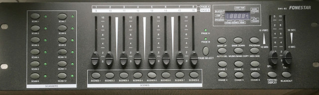 Controlador Dmx-80