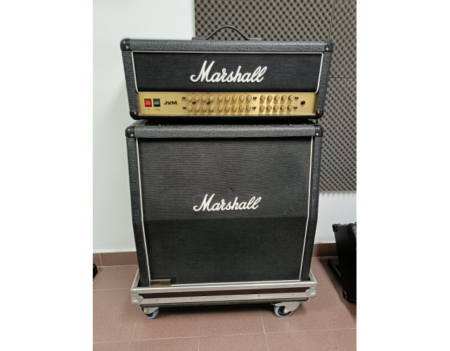 Marshall JVM410h + pantalla 1960v + flycase