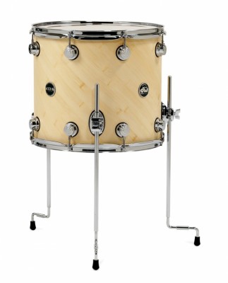 COMPRO  DW Drums Eco-X Tom Drum, 14X16, Natural Bamboo Finish