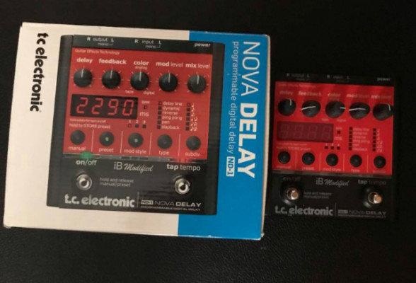 TC Electronic nova delay ib modified RESERVADO