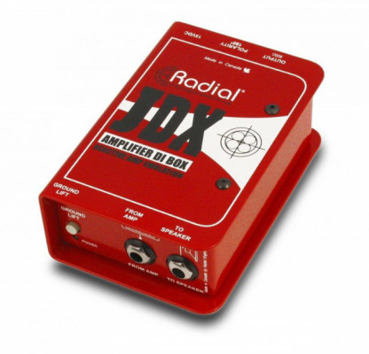 Radial JDX Caja de Inyección y emulador de cabina.