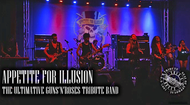 Appetite for Illusion - The Ultimative Guns n' Roses Tribute Band busca bateria.