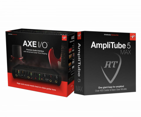 Tarjeta AXE I/O  ik Multimedia Amplitube MAX / CAMBIO por Brian May Digitech Pedal