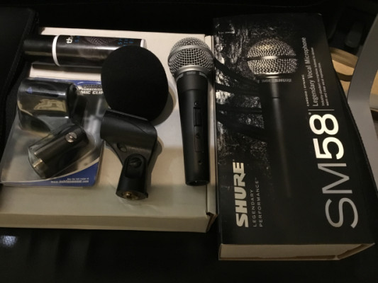 Micrófono SHURE SM58S y Accesorios