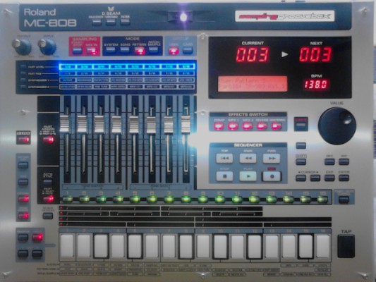 groovebox roland mc-808