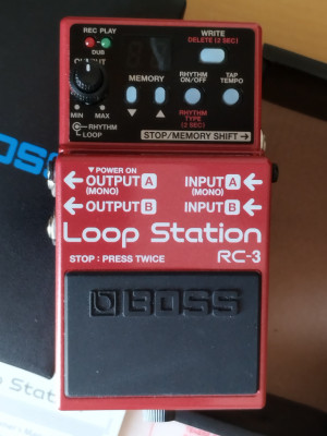 Pedal Looper Boss RC-3