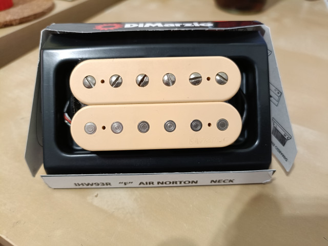 DiMarzio Air Norton F spaced Crema NUEVA