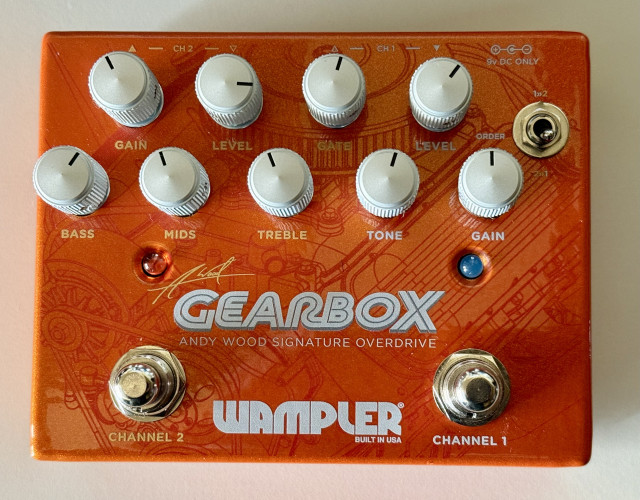 Overdrive WAMPLER GEARBOX Dual Overdrive ANDY WOOD Signature ¡¡RESERVADO!!