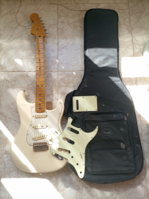 Fender Hendrix Stratocaster + funda + golpeador