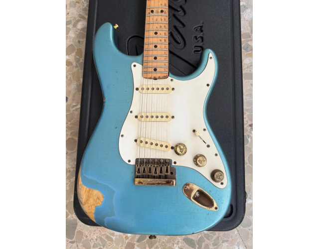 Fender The Strat - Maple 1981 - Lake Placid Blue