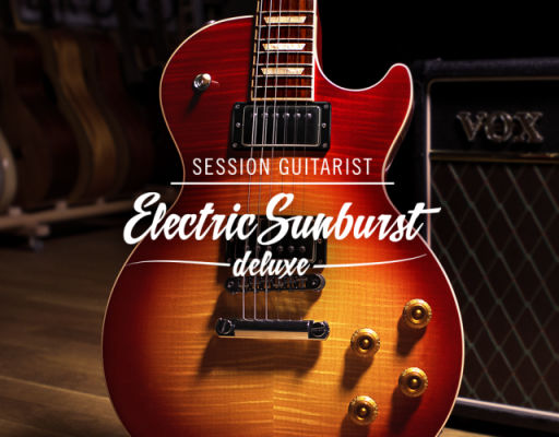 Session Guitarist - Electric Sunburst Deluxe Licencia de Native Instruments