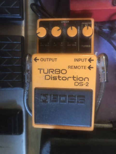 Boss DS2 turbo distortion