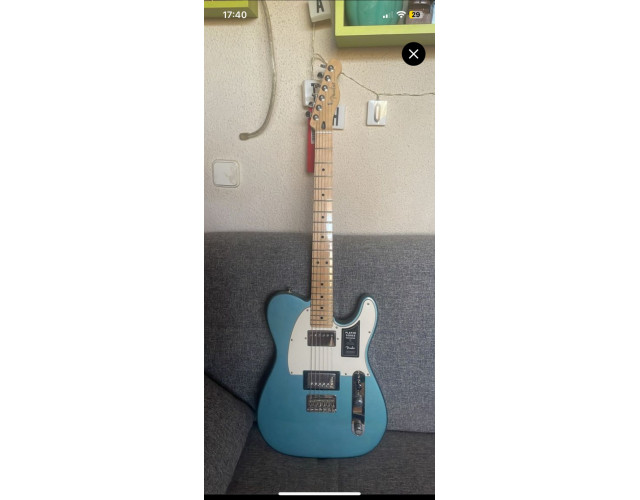 Guitarra Fender Telecater HH Tidepool MIM