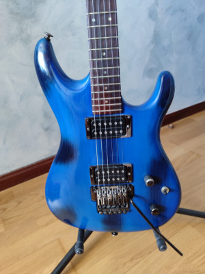 Ibanez Js 1000 Burnt transparent Blue