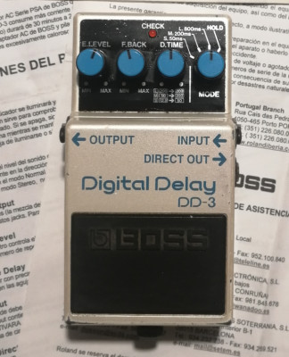 Boss dd3 digital delay