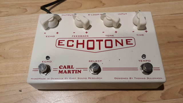 Carl martin echotone (delay de boutique pata negra)