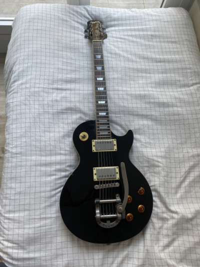 Epiphone Les Paul Standard 50s Bigsby Ebony - 90´s