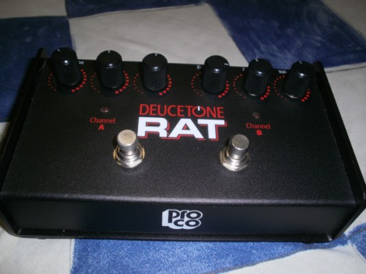 pedal guitarra  rat deucetone