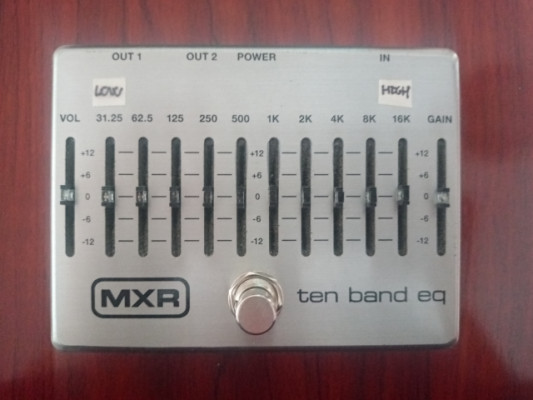 MXR - 10 band EQ Silver