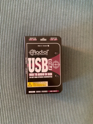 Radial USB PRO - USB to Audio DI Box