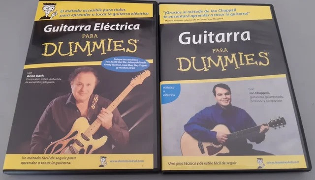 : 2 x DVD Guitarra para DUMMIES