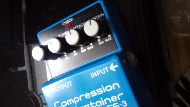 Boss compression sustainer  cs-3