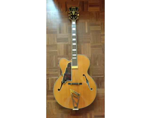 D’Angelico Excel EXL‑1 Amber para zurdo