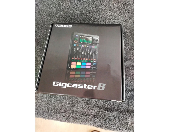 BOSS Gigcaster 8 GCS-8 Audio Streaming Mixer 8