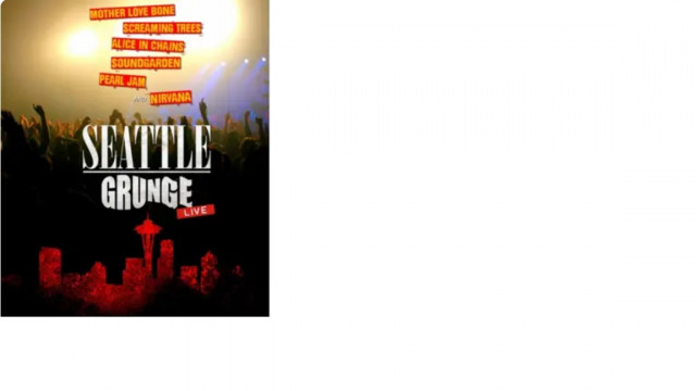 Vinilo recopilatorio Seatlle Grunge