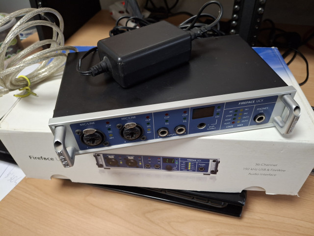 Tarjeta audio RME Fireface UCX