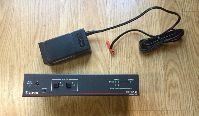 Switcher de video  Extron sw2 hd 4K