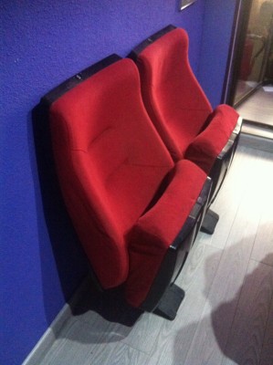 Butacas de cine para estudio