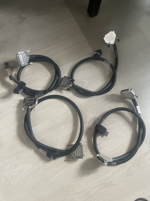 Mangueras Sub-Db25 a Sub-Db25_ Sub-Db25 a xlr Hembra y Sub-Db25 a Xlr Macho