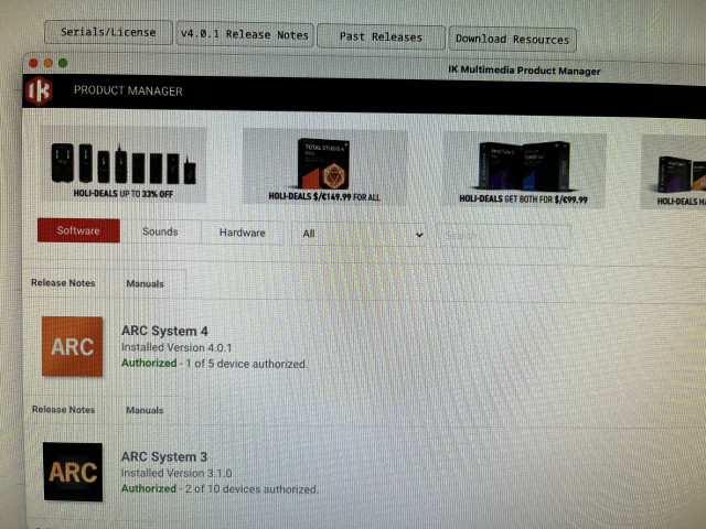 Ikmultimedia ARC 4 con micrófono.