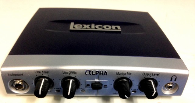 Lexicon ALPHA - Interfaz de audio USB