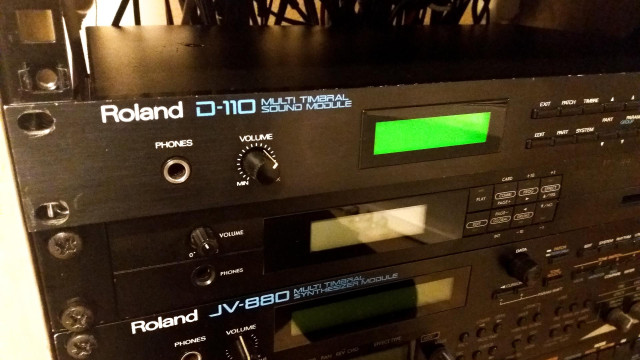 **RESERVADO** Roland D-110 Sintetizador multitímbrico