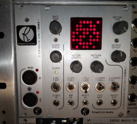 Eurorack Kilpatrick Audio K4815 Generador de Patrones + Interface Kmidi